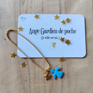 Ange gardien de poche - serie limitée bleu